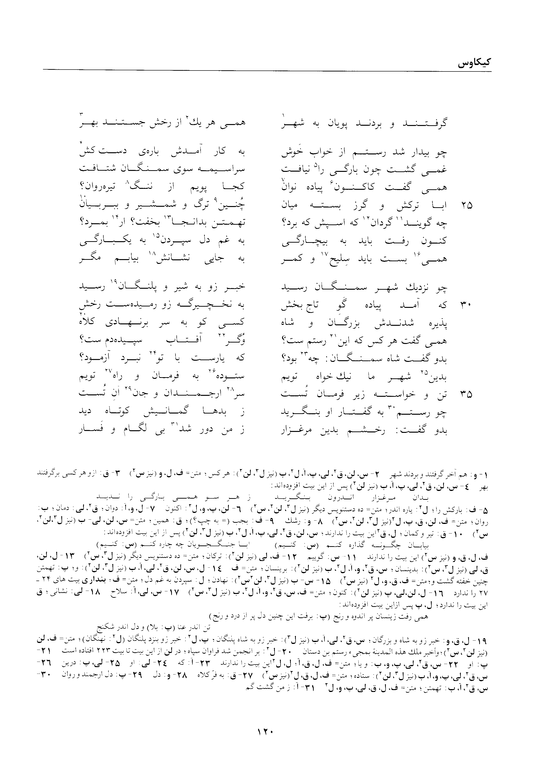 A page from the Shāhnāma