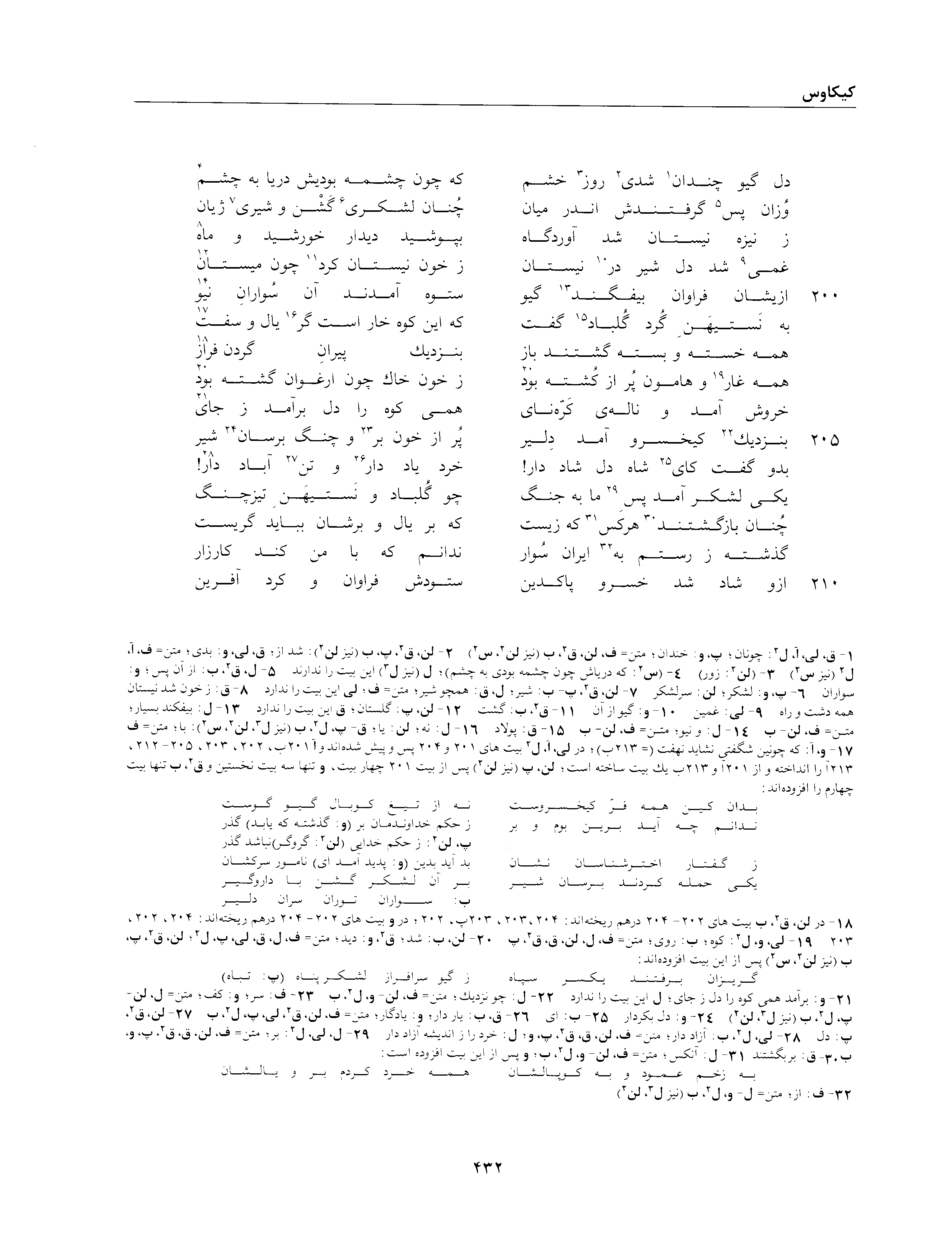 A page from the Shāhnāma